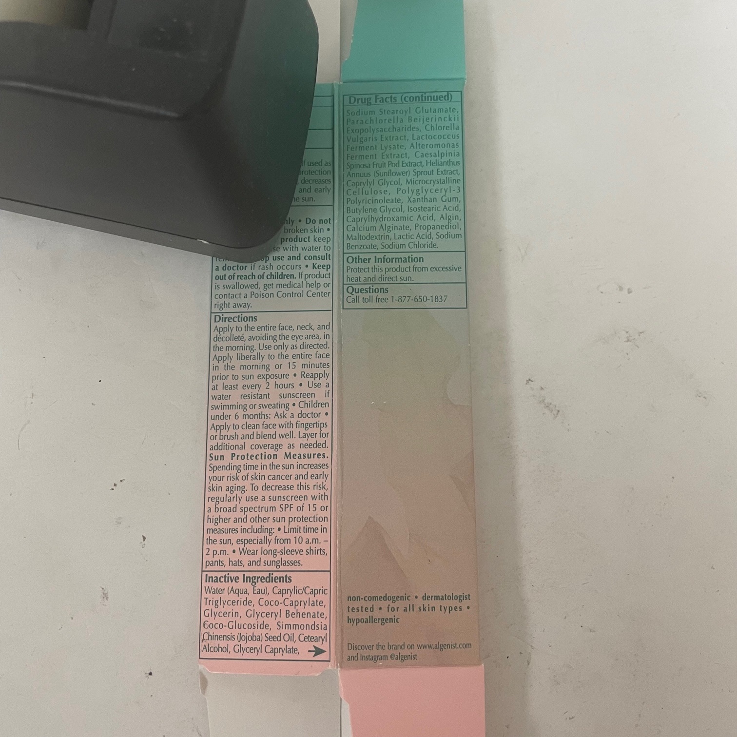 Algenist ALIVE Prebiotic Balancing Moisturizer SPF 15 1.7oz/50ml