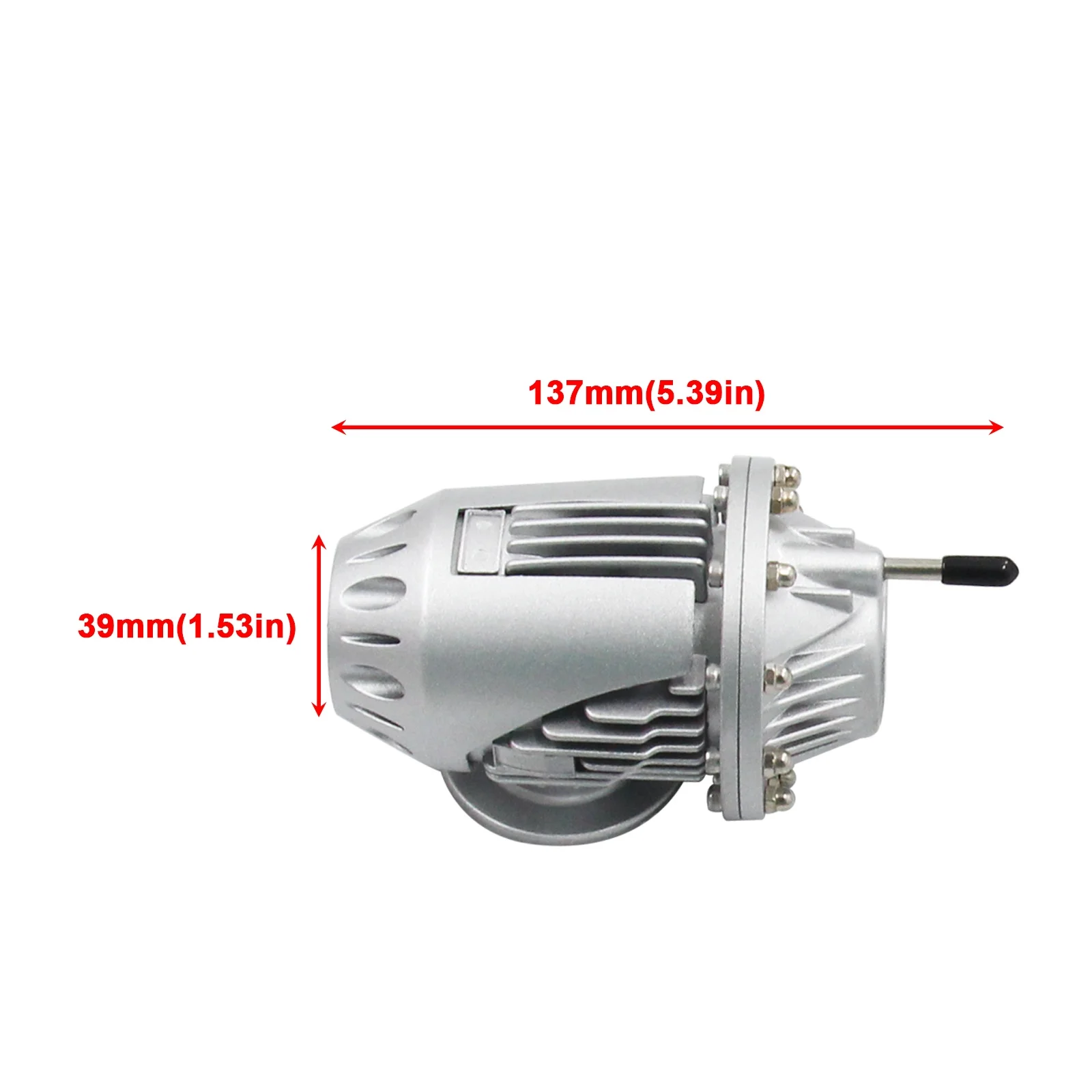 GoolRC SQV4 Turbocharge Turbines Blow Off Valve Aluminum Alloy Exhaust Pressure Valve with Adapter