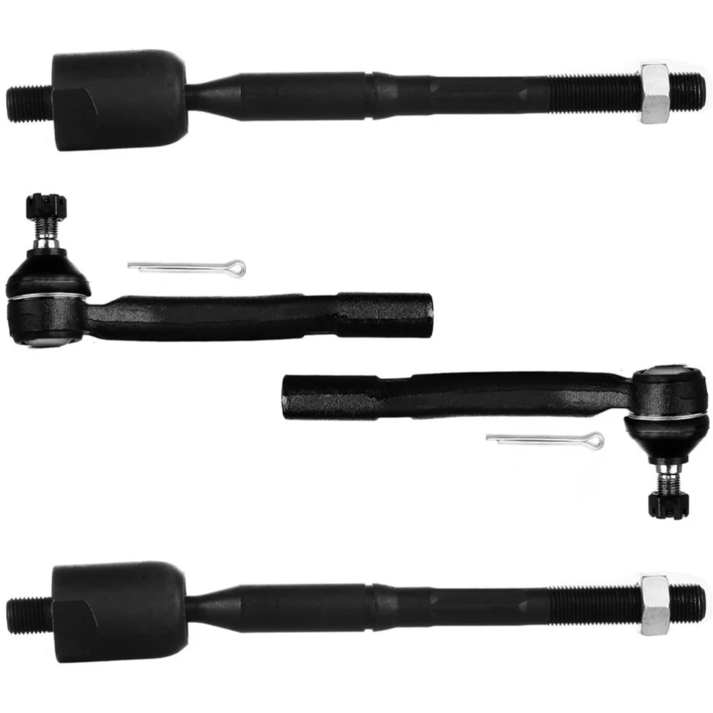 Front Steering Inner & Outer Tie Rod End Suspension For Lexus Toyota