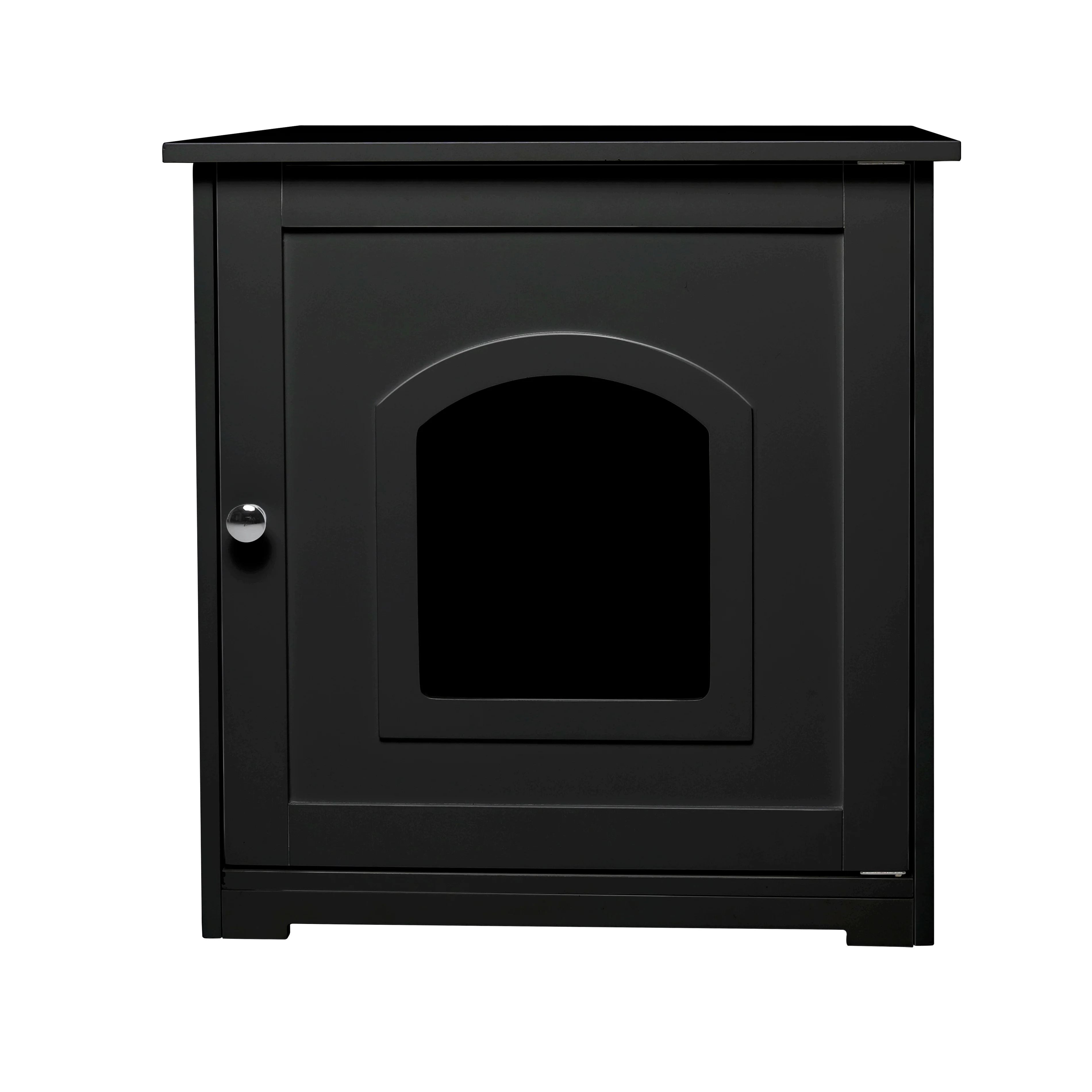 Zoovilla Kitty Litter Cabinet Black