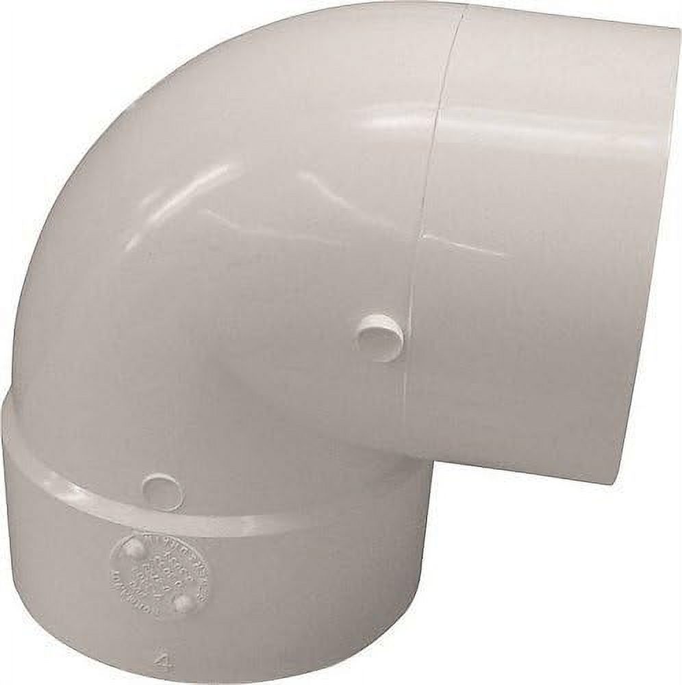 Hub X Spigot PVC Short Turn 90 Degree Street Elbow