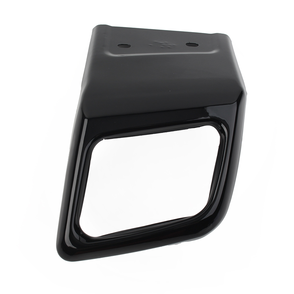 NS Fit Land Rover Range Rover Evoque 2010-2018 Black Rear Bumper Exhaust Tube Trim Left