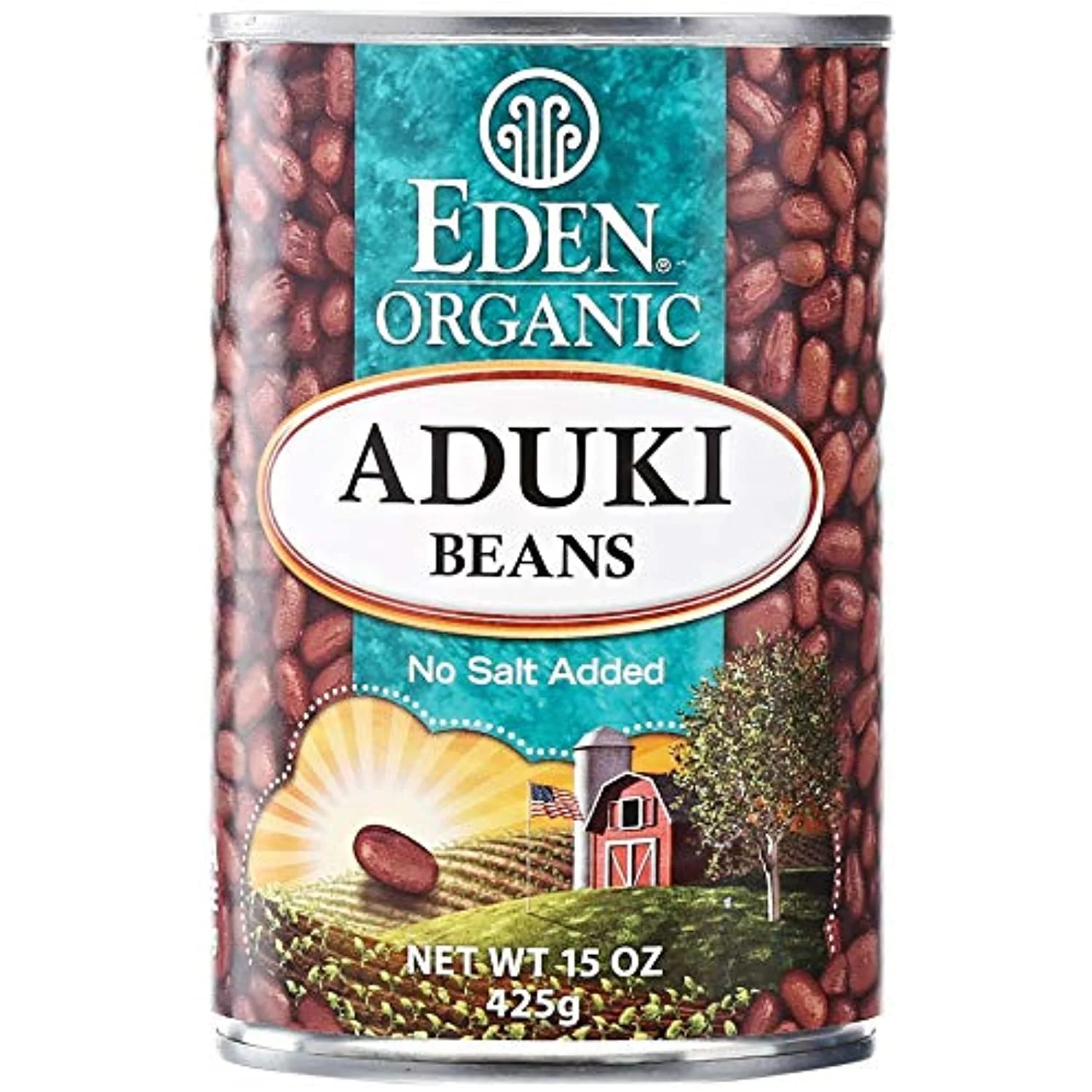 Organic Adzuki Beans 15.0 Oz(Pack Of 6)