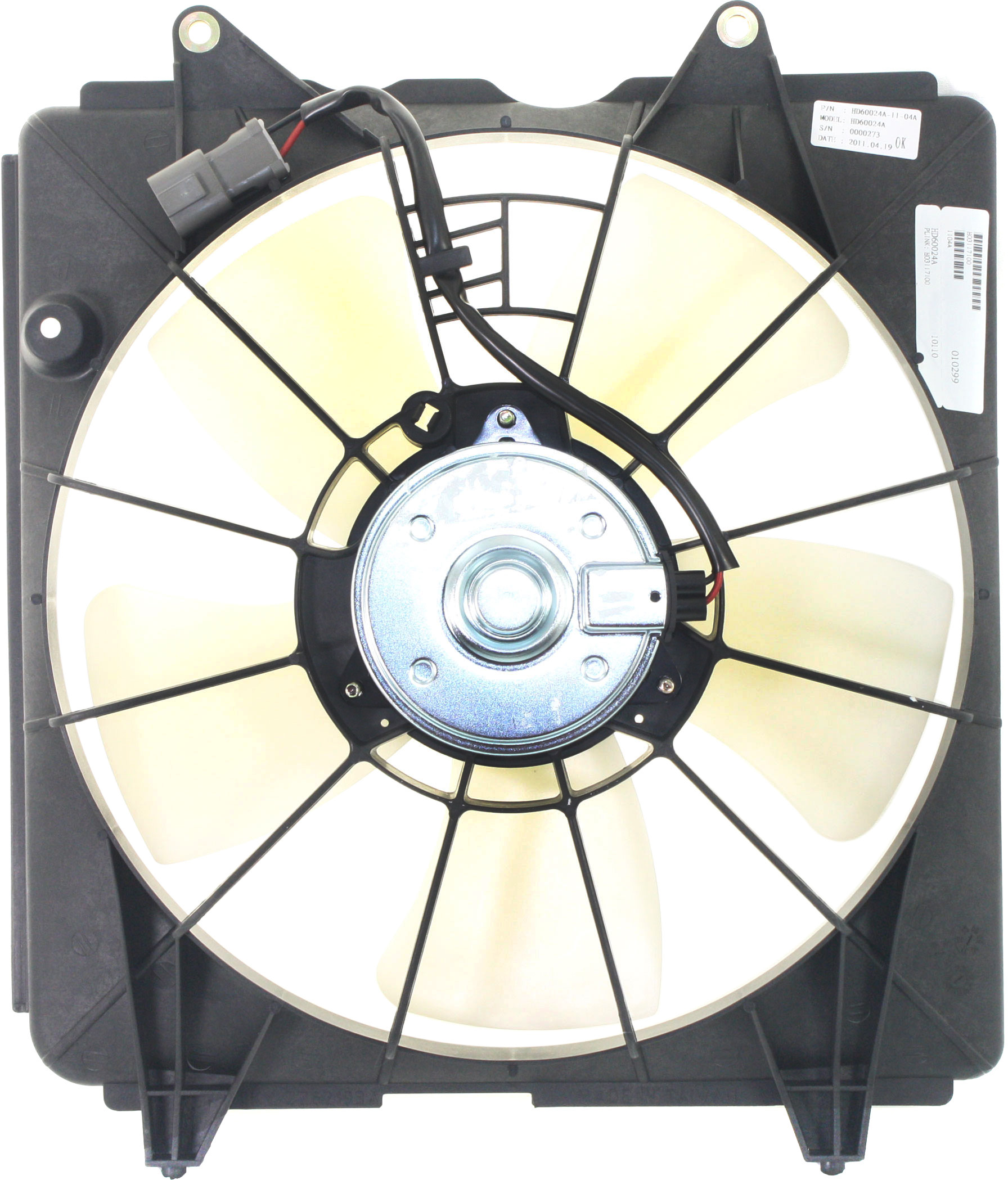 For 2006-2011 Civic Cooling Fan Assembly Left HO3110115 19015RNAA01