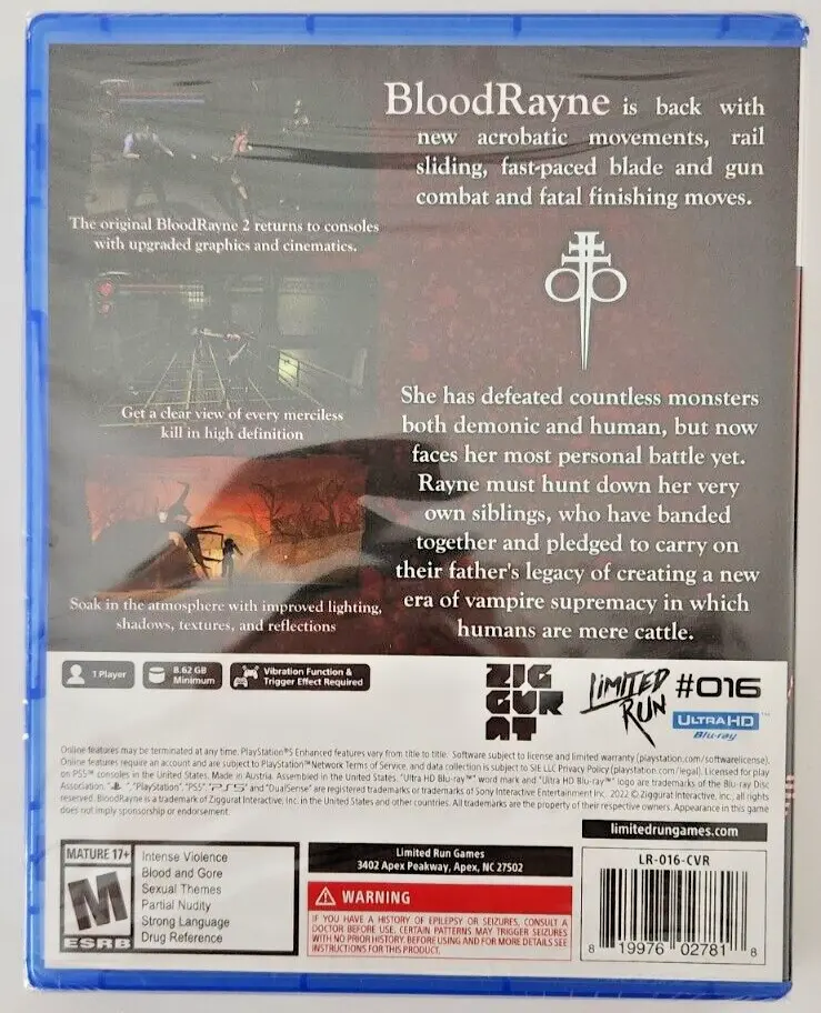 Brand New Game (2022 Action Hack & Slash Horror) BloodRayne 2: ReVamped PS5