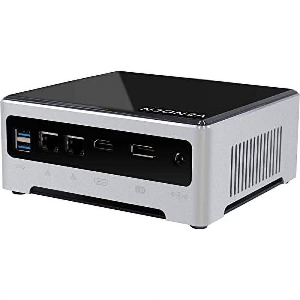 I7 10TH Gen Mini PC Windows 11, Core i7 10750H, 16GB DDR4 RAM 1TB NVME SSD, HD-MI + DP, Dual Monitor, Gigabit Ethernet, USB3.0, Wifi AC, BT, 19V Micro Desktop PC, Auto Power On, Small Compact Case