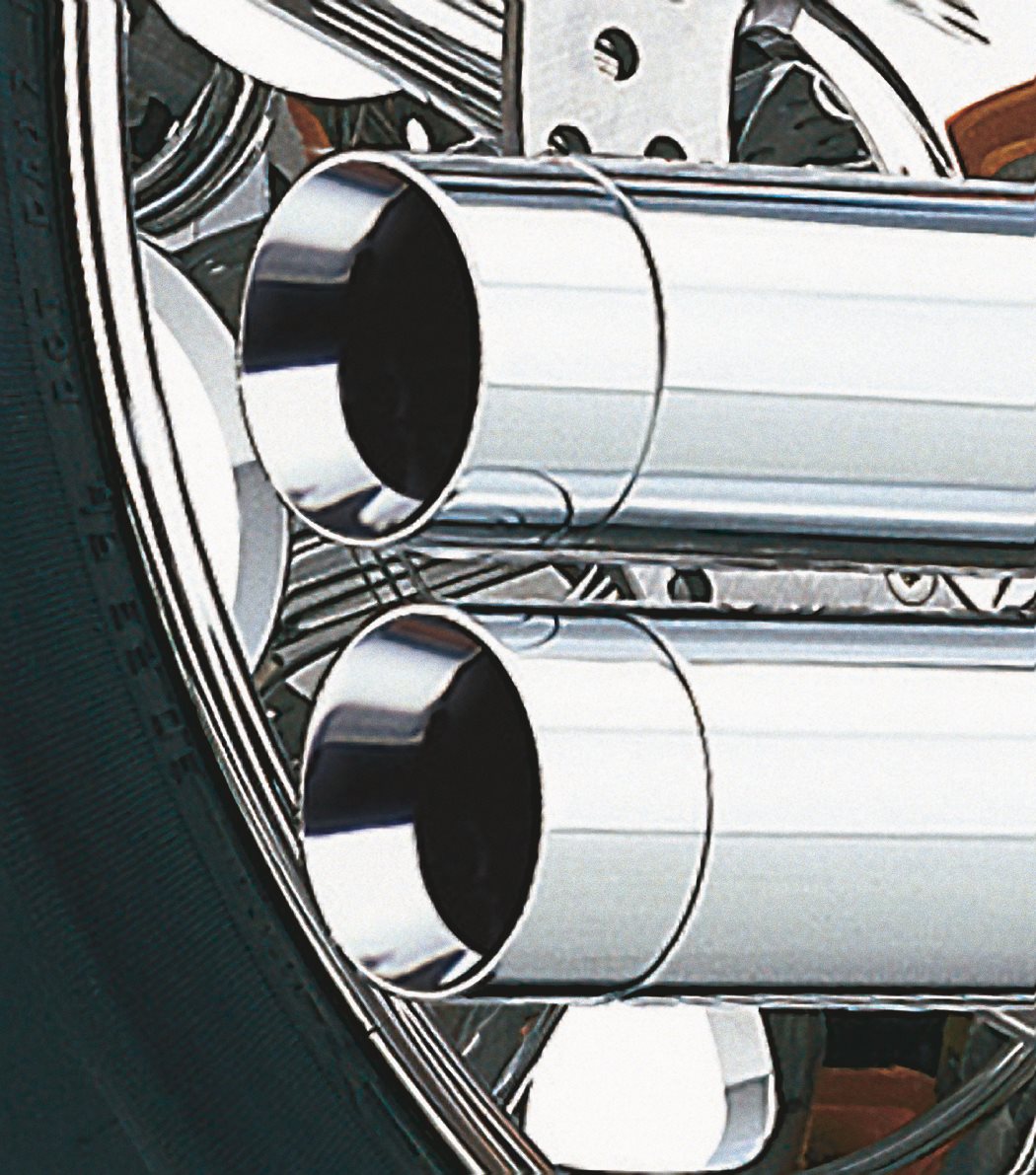 Cobra Speedster Long Chrome Exhaust System (6950T)