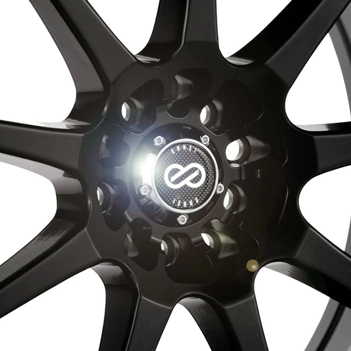 16x7 Enkei EDR9 (Matte Black) Wheels/Rims 5x100/114.3 (441-670-0238BK)