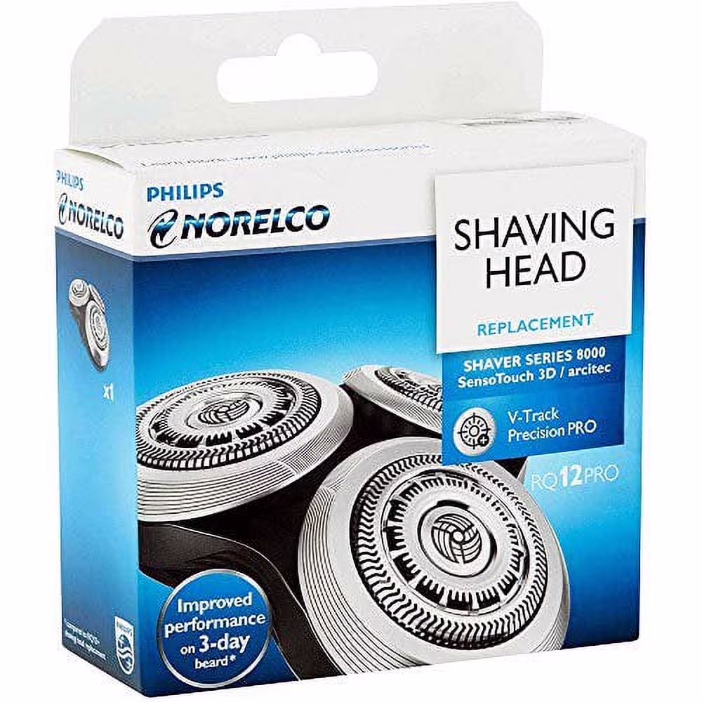 Norelco Philips Rq12 Pro Replacement Shaver Head for Series 8000 12 X and A