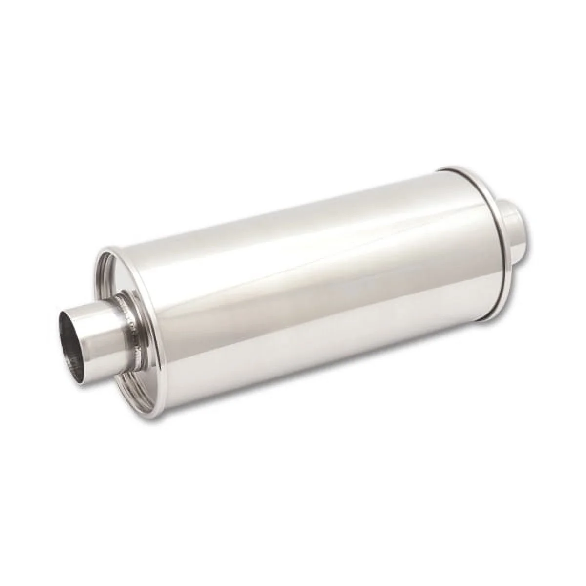 Vibrant 1119 Stainless Steel Round Muffler