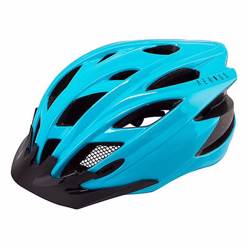 Aerius Raven All-Purpose Helmet In-Mold Head Lock Retention Light Blue Large/XL