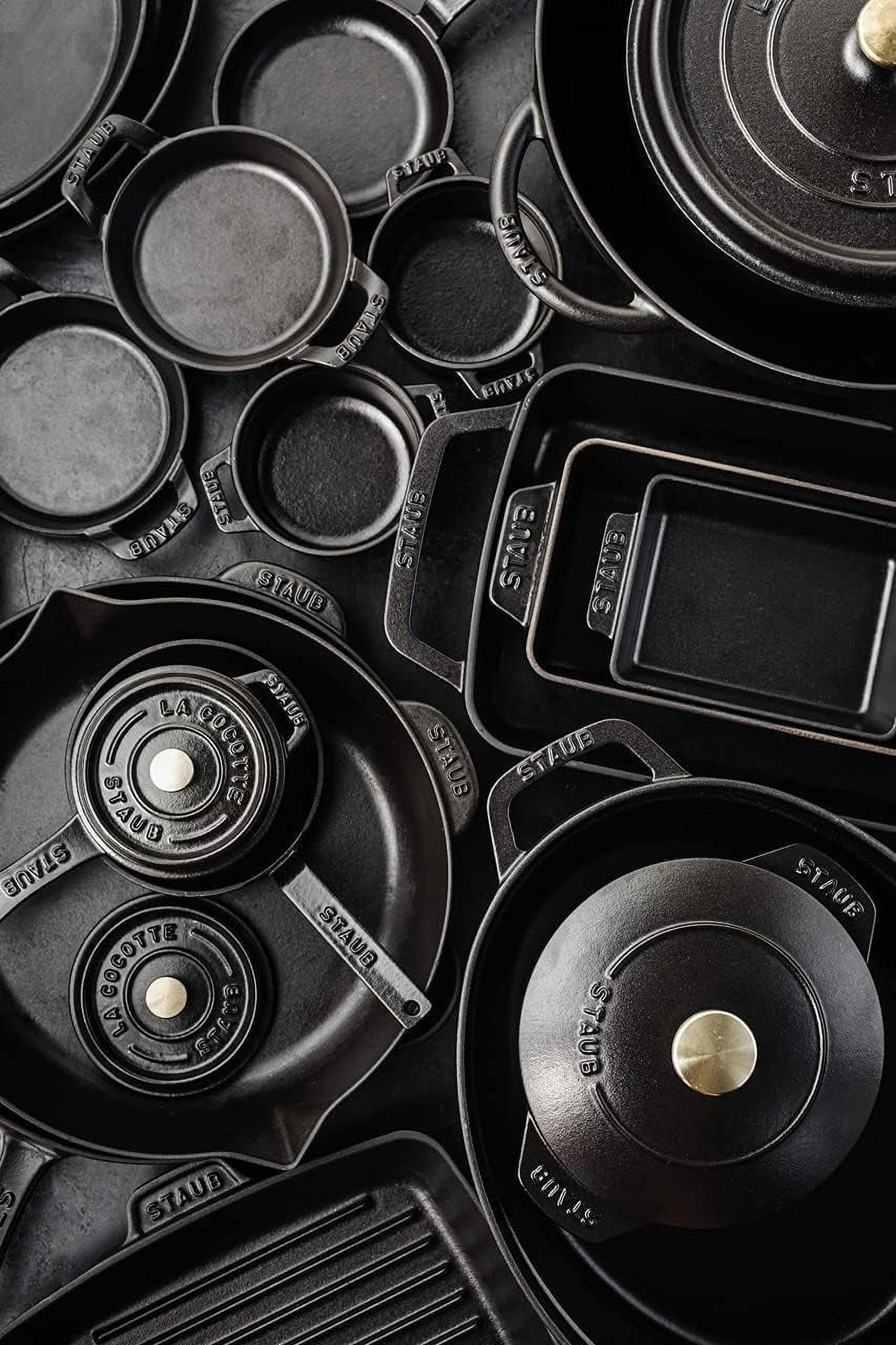 Cast Iron 0.75-Qt Petite French Oven - Matte Black, Made In France