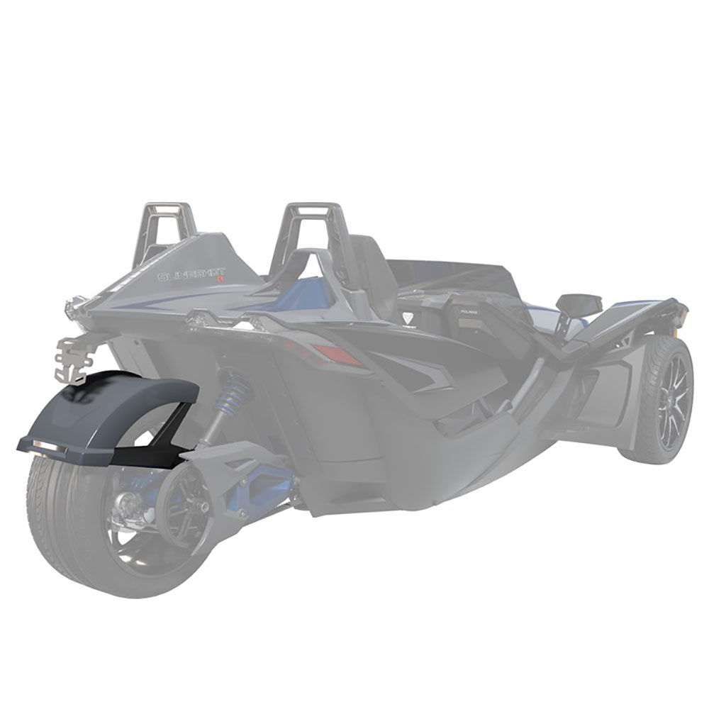 Slingshot 2883847-834 Polaris Stealth Gray Azure Crystal Rear 305mm Fender 2020-2021 SL R