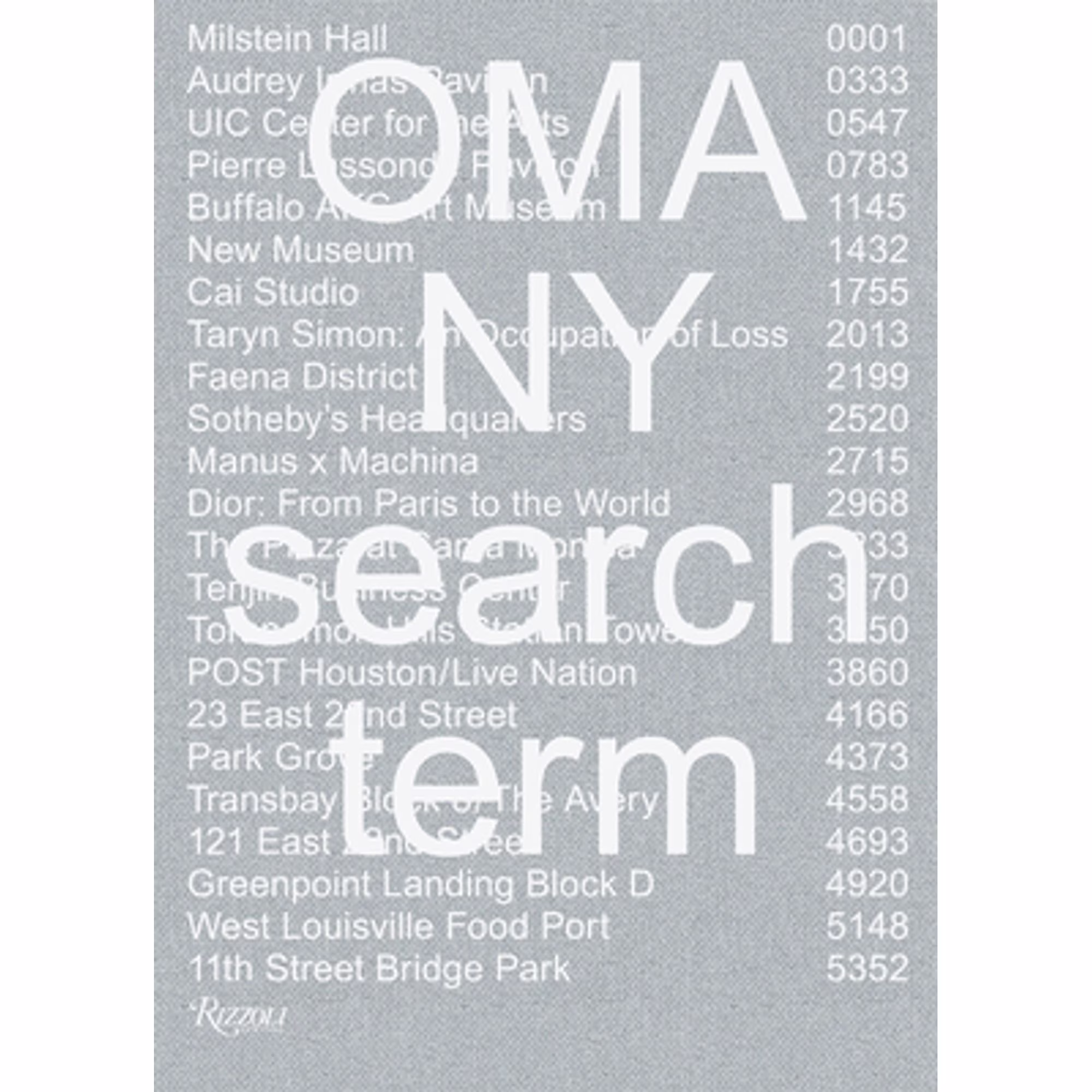 Pre-Owned Oma NY: Search Term (Paperback 9780847869206) by Shohei Shigematsu, Jason Long, Virgil Abloh