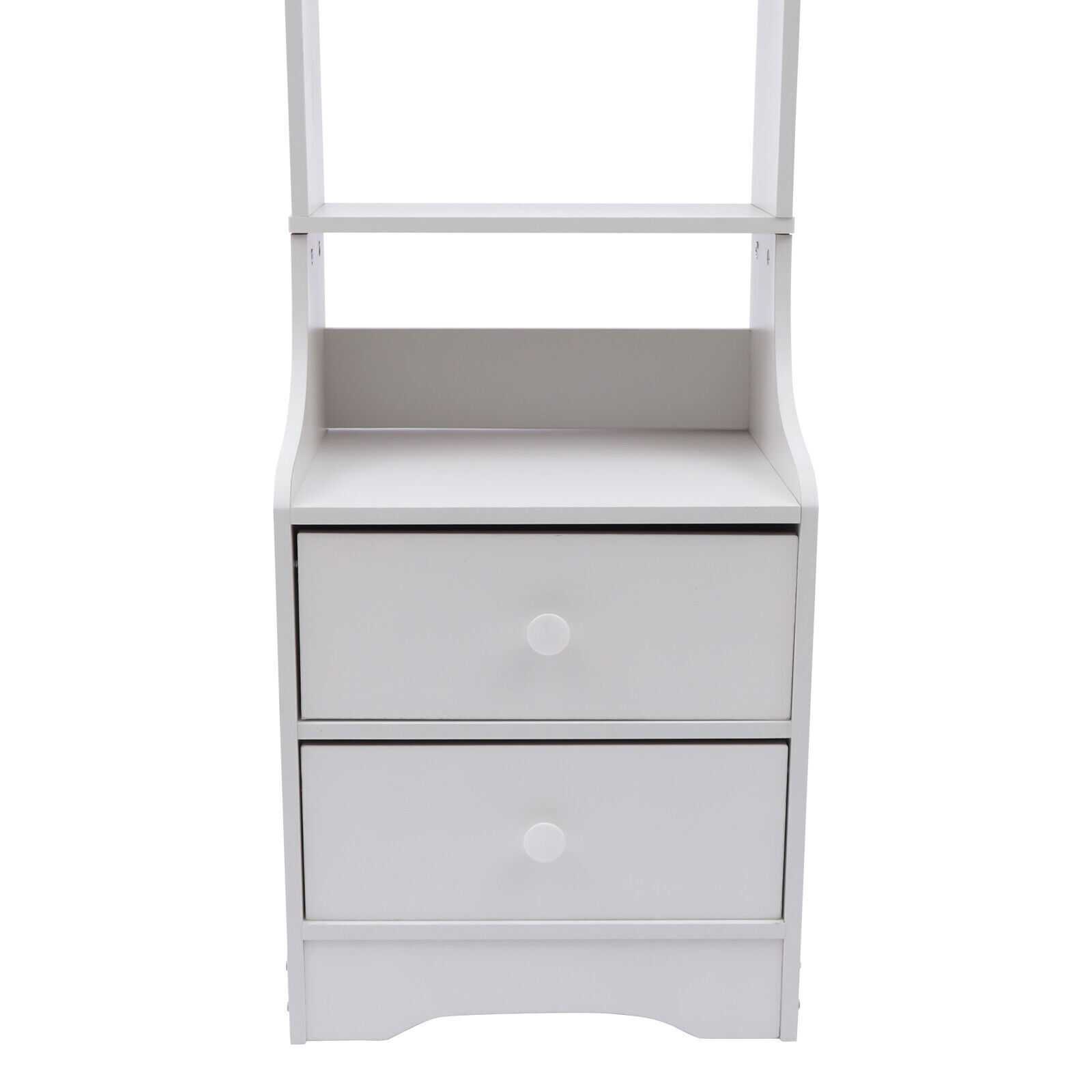 Modern 2 Drawer Chest of Drawer Bedside Table Nightstand Furniture Bookshelf