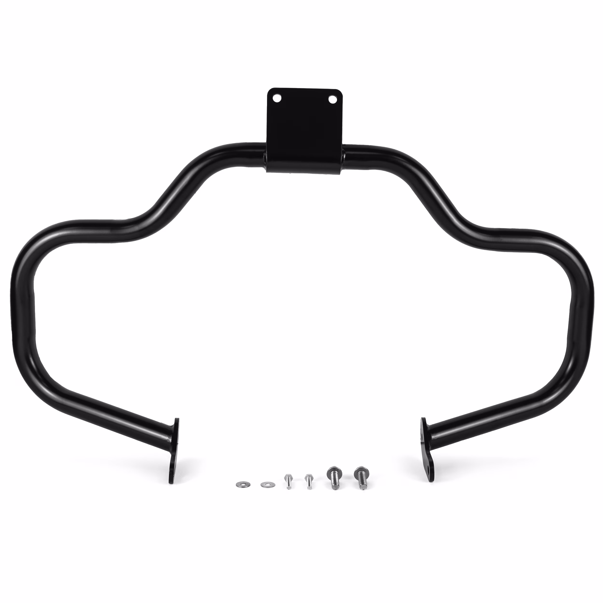 Krator Engine Guard Highway Crash Bar Compatible with 1997-2012 Yamaha V-Star and Dragstar 400 650 Classic Custom , Black