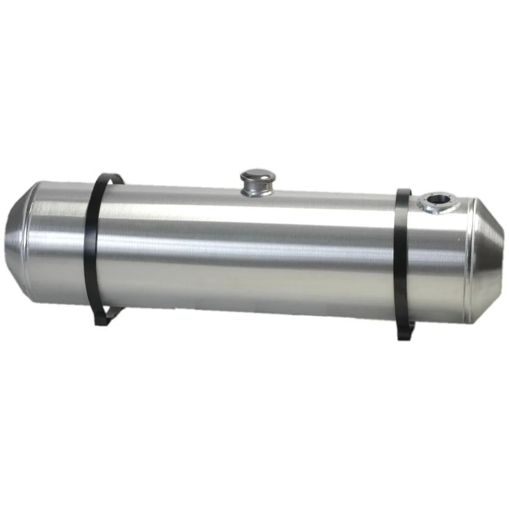 10 Inches X 33 Spun Aluminum Gas Tank 10.75 Gallons With Sending Unit Flange For Dune Buggy, Sandrail, Hot Rod, Rat Rod, Trike