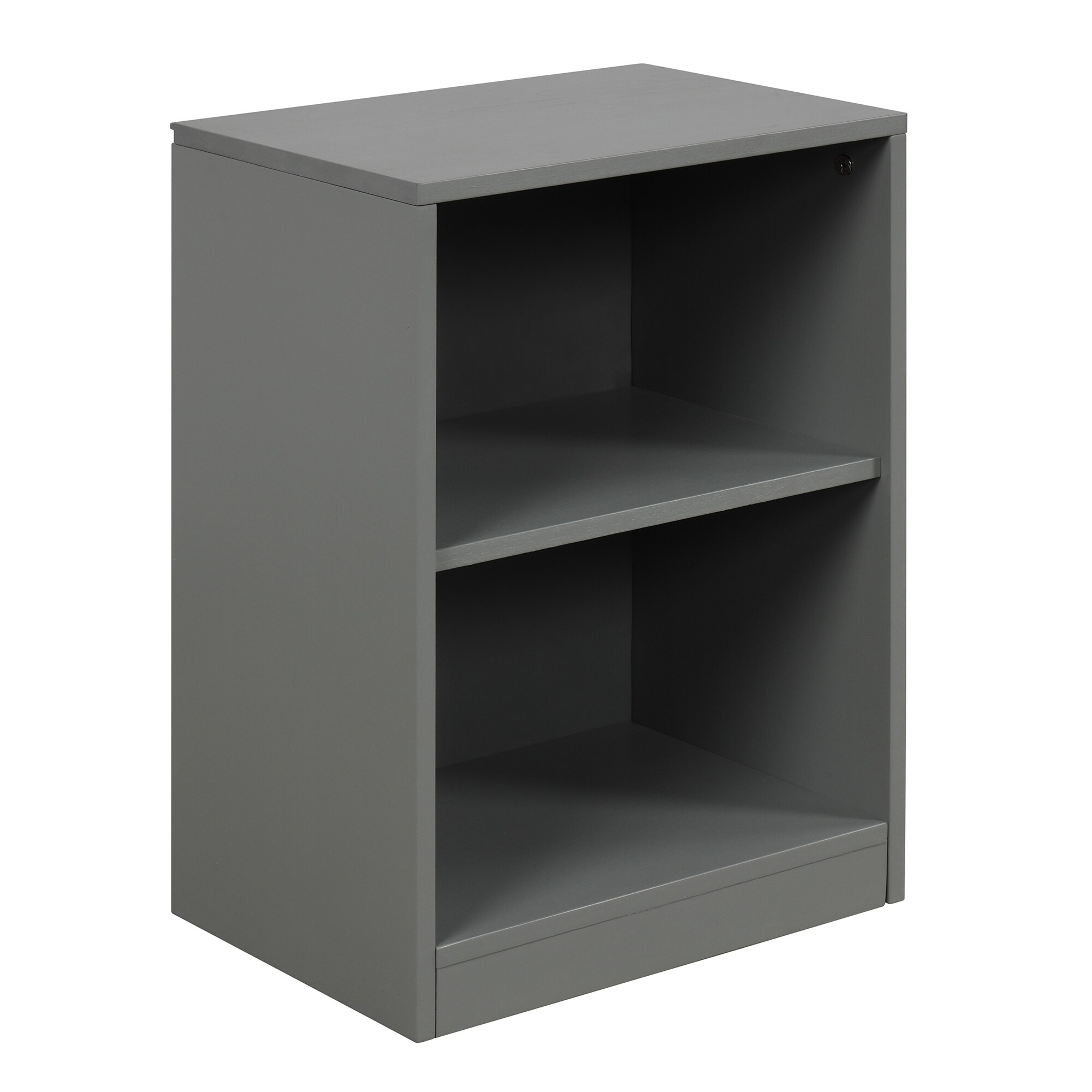 Nestfair  Twin over Full Loft Bed with Cabinet Grey