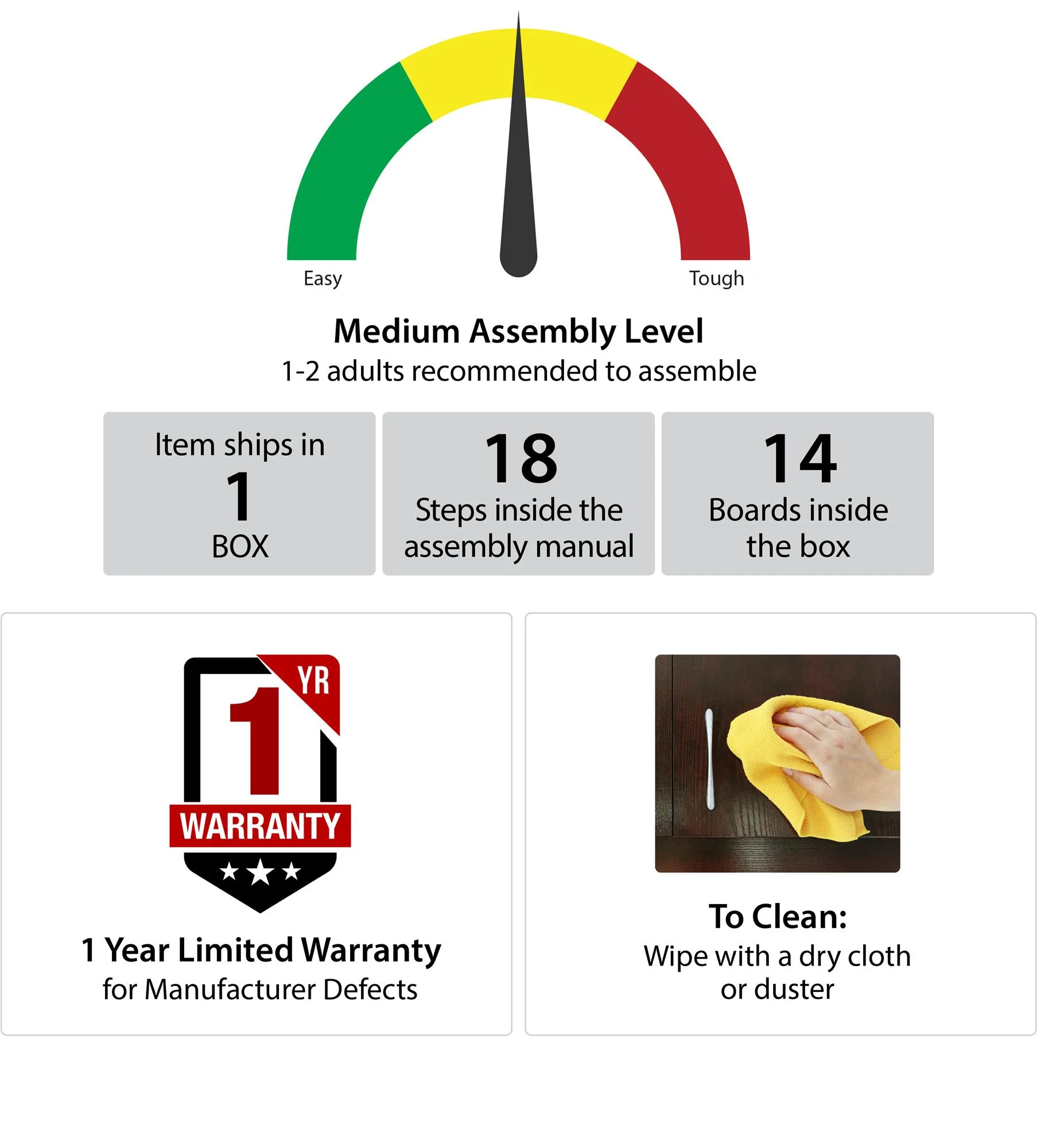 Little Seeds Rowan Valley Arden 1 Drawer Grey Kids' Nightstand