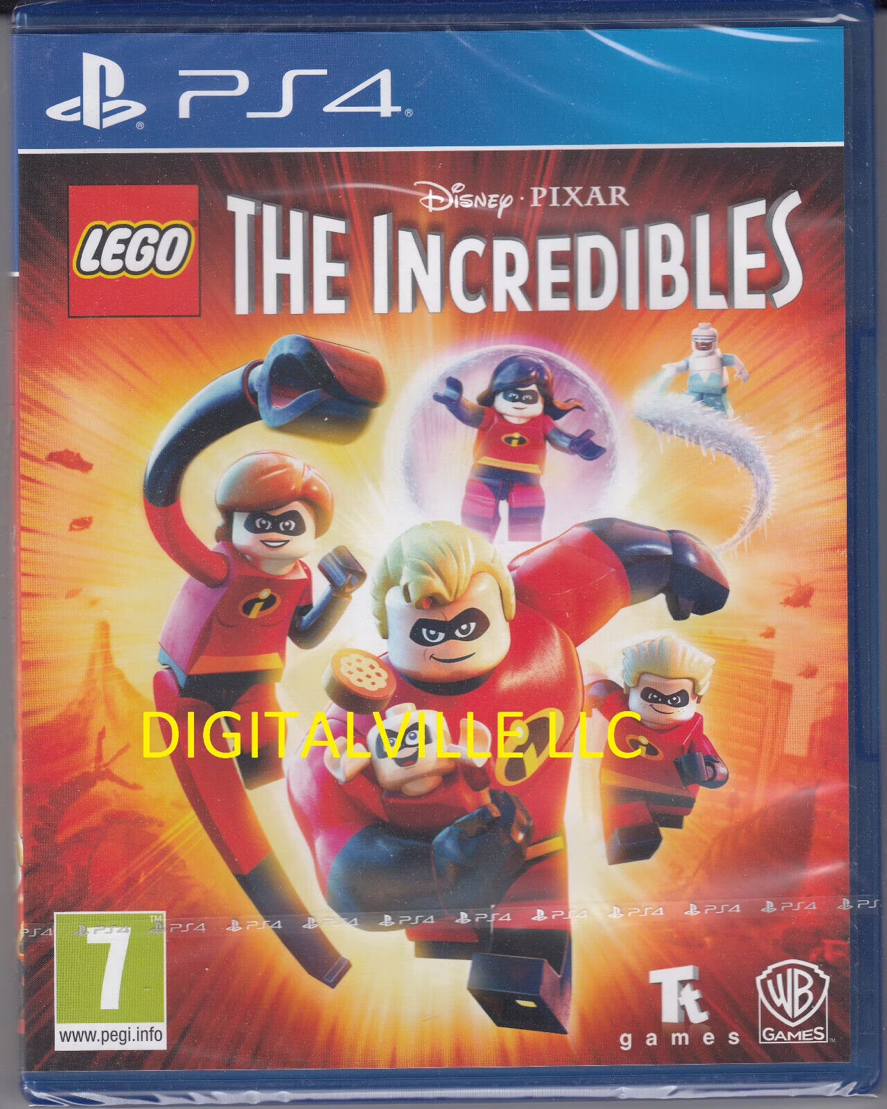 Lego The Incredibles PS4 Disney Pixar PlayStation 4 Brand New Factory Sealed