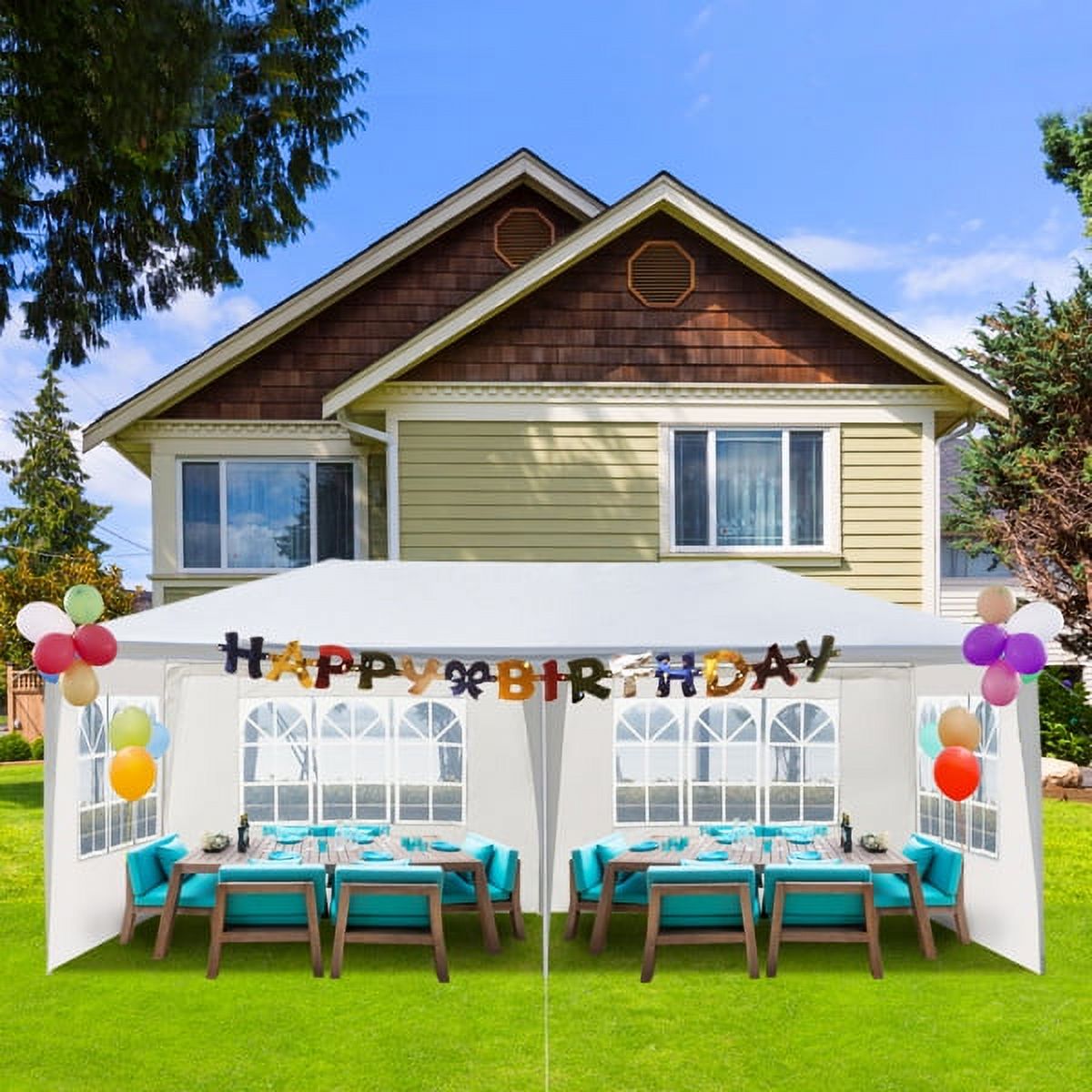 Spacious Waterproof Outdoor Party Tent - 1 pack - Elevate Your Events