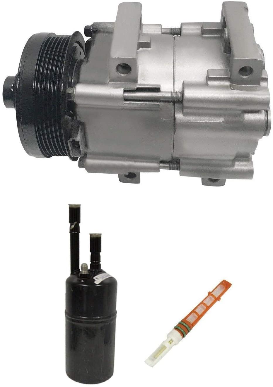 RYC Reman AC Compressor Kit KT AD14 Fits select: 2000-2002 FORD ESCORT ZX2, 1998 FORD ESCORT ZX2/SPORT