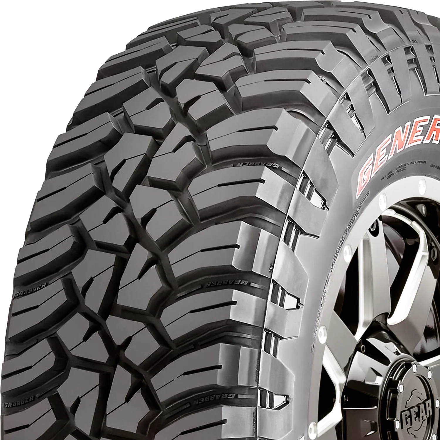 General Grabber X3 Mud Terrain LT37X13.50R20 127Q E Light Truck Tire