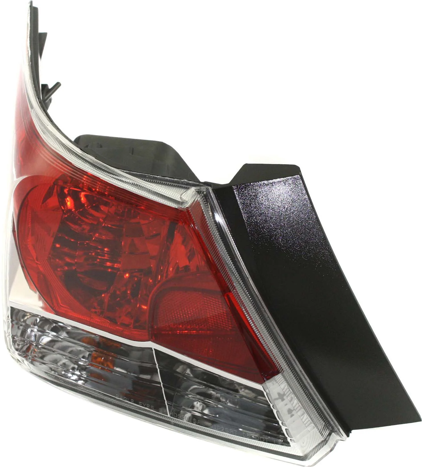 Tail Light Compatible With 2008-2012 Honda Accord Left Driver With bulb(s)