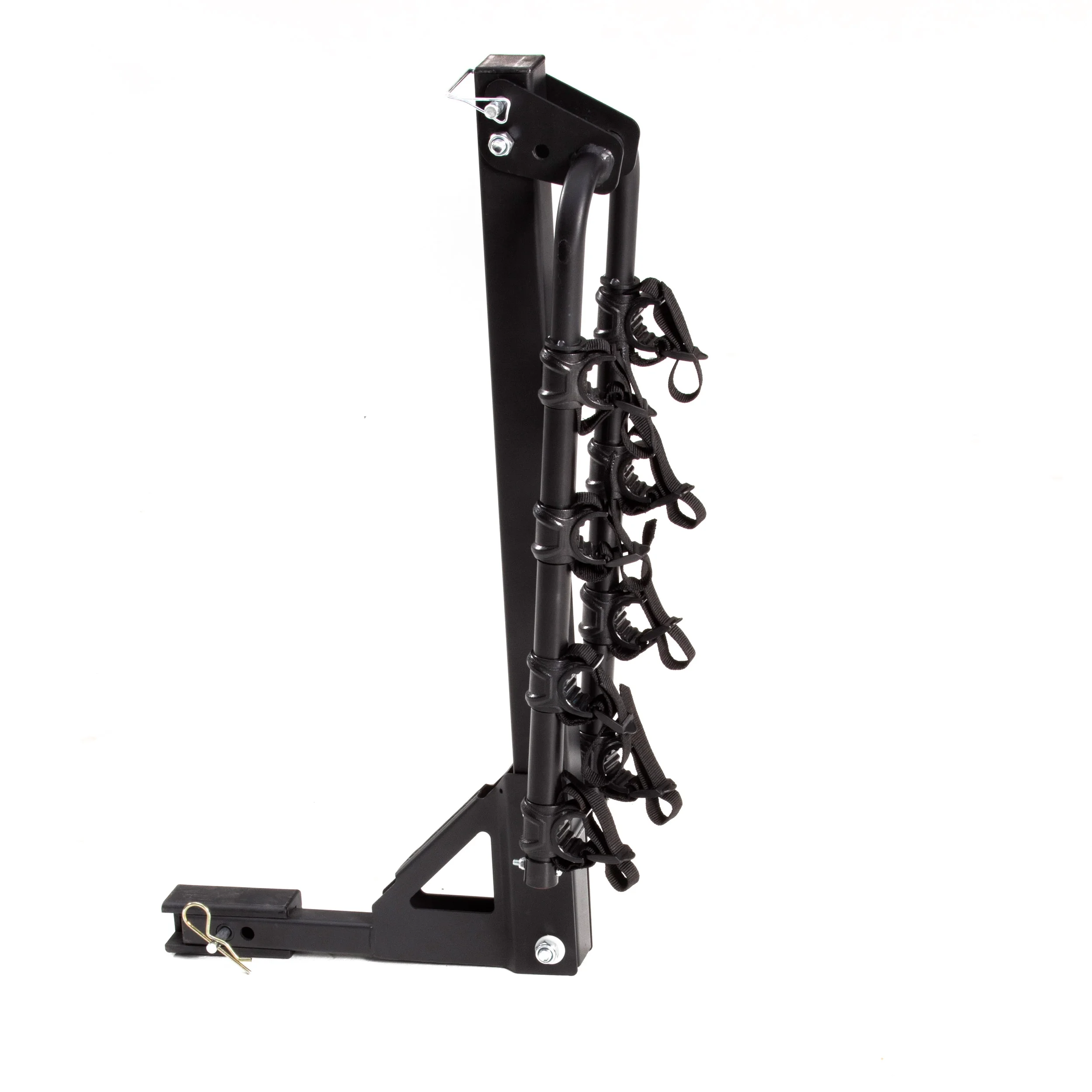 Hyper Tough 120lb Hitch-Mounted Folding 4-Bike Carrier Fits All Vehicles 1.25-2in Hitches,10104053