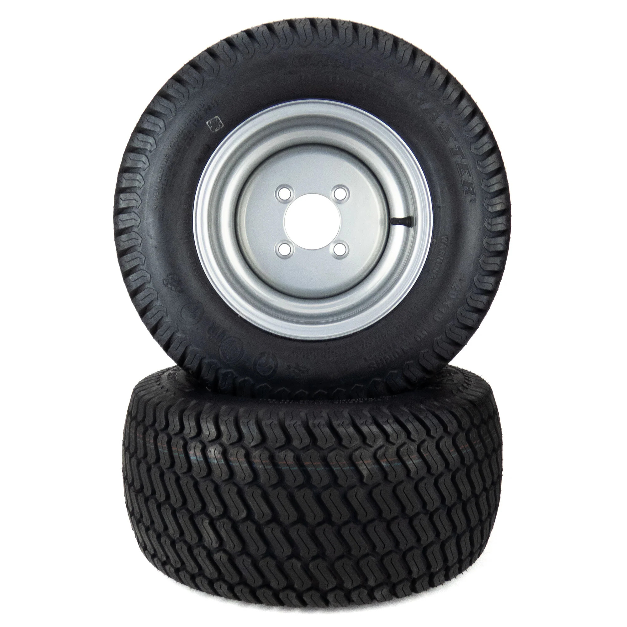 (2) Rear Assemblies 20x10.00-10 Fits Hustler TRIMSTAR 54