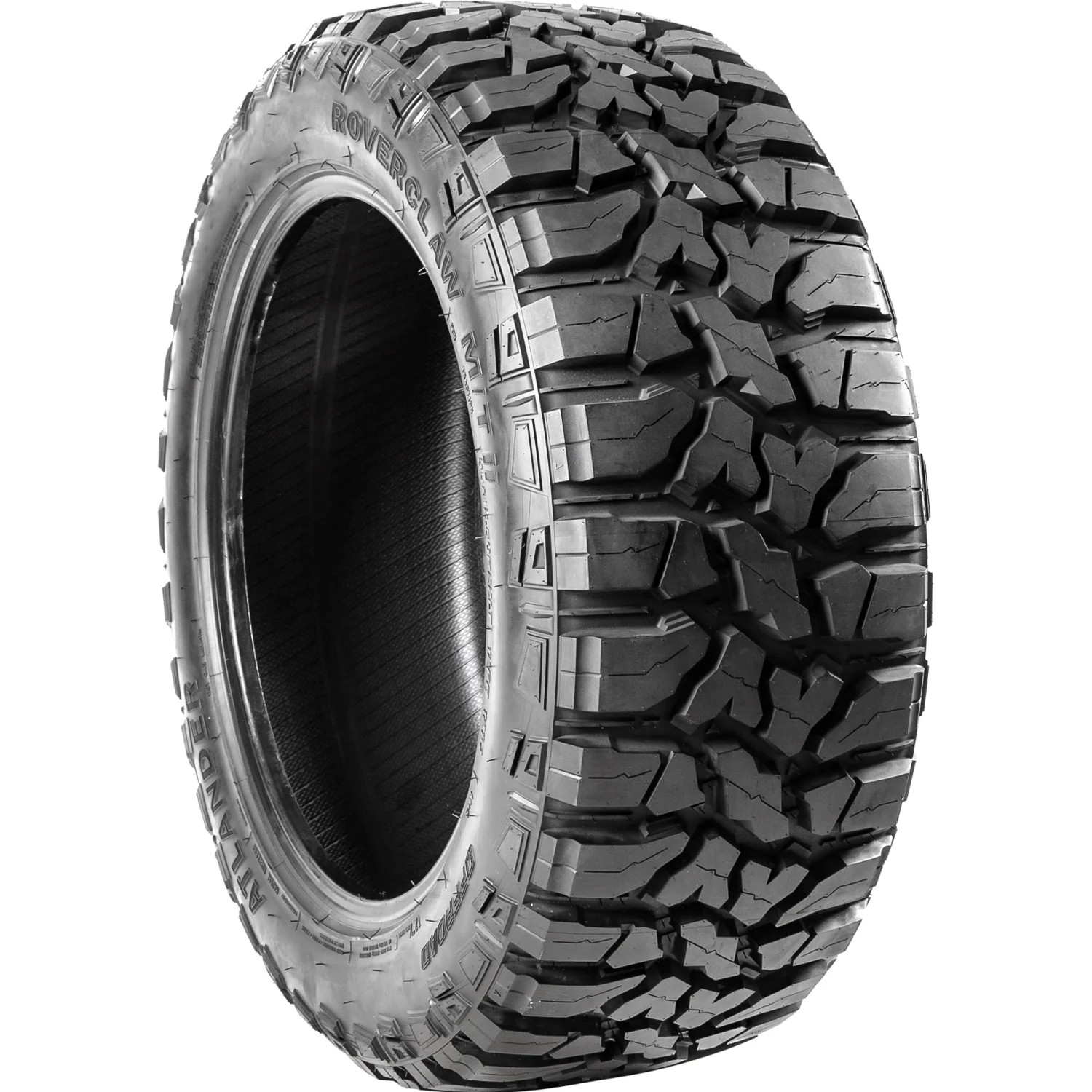 Atlander Roverclaw M/T II LT 33X12.50R20 Load E 10 Ply MT Mud Tire