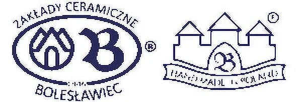 Blue Rose Polish Pottery Olive Soup Plate