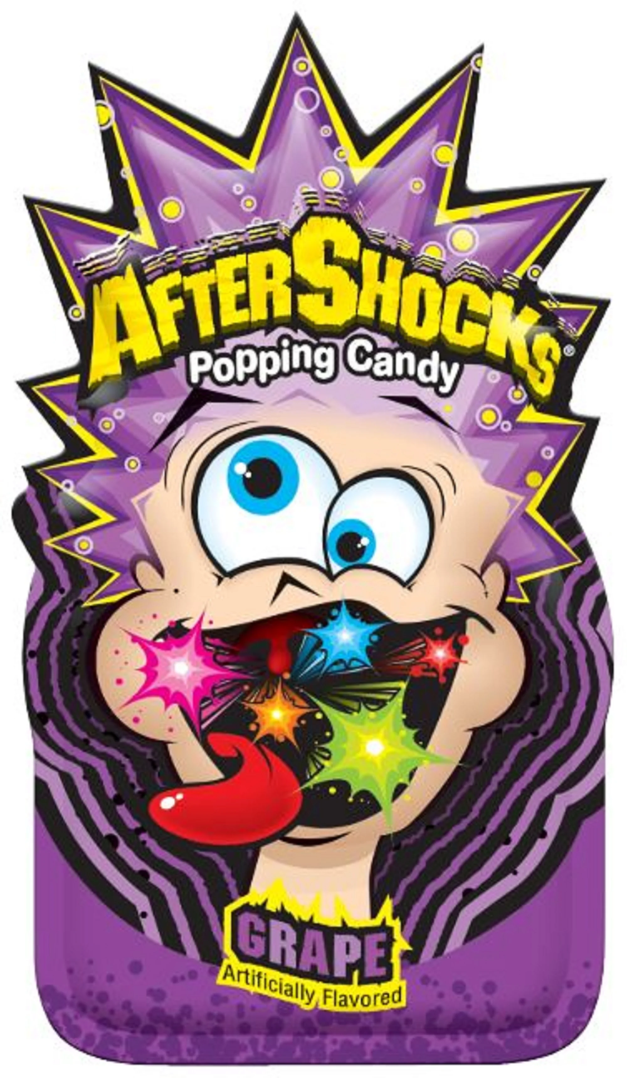 AfterShocks Popping Candy - Grape - 24 Ct.
