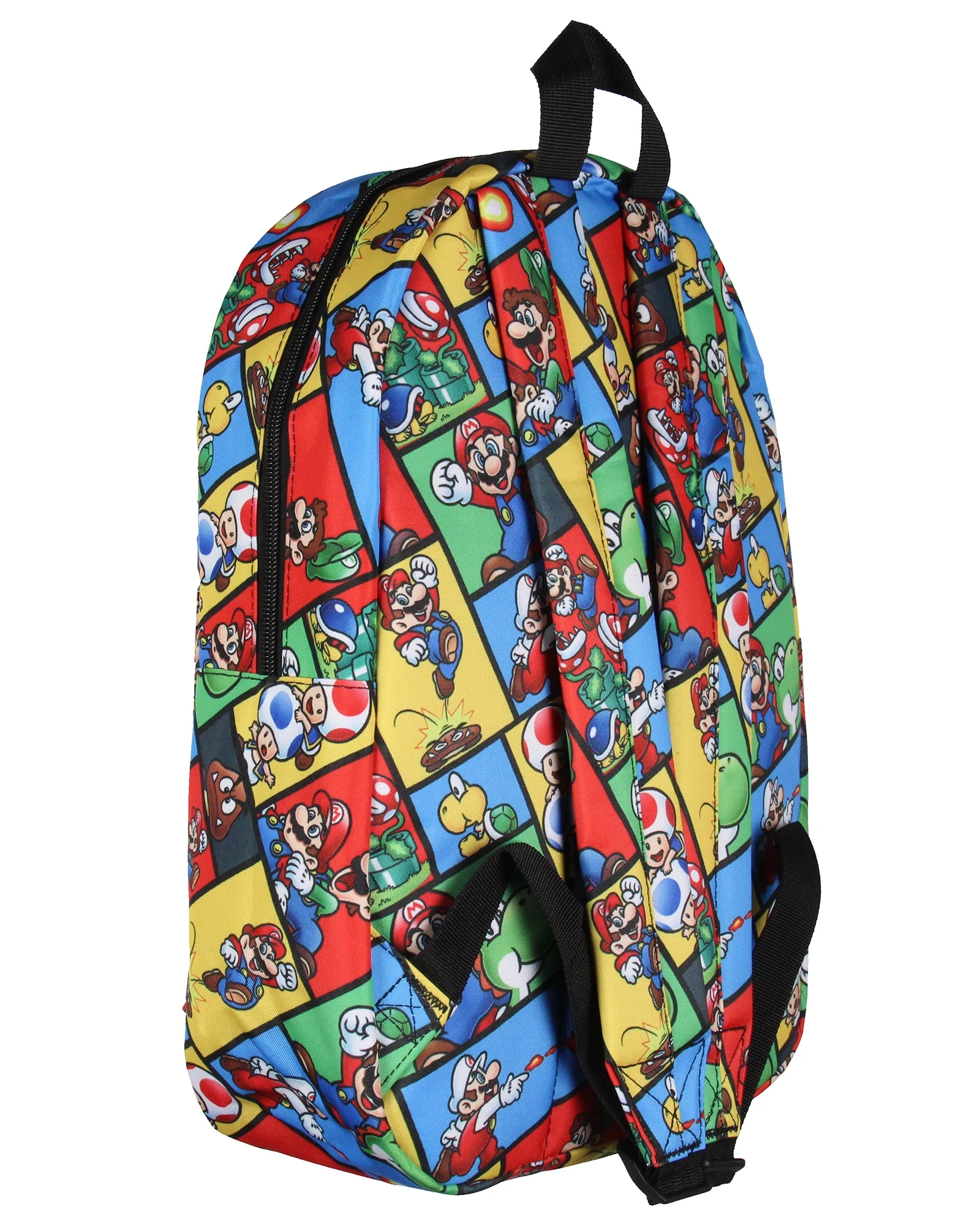 Super Mario Backpack Multi Character Video Game School Travel Laptop Backpack
