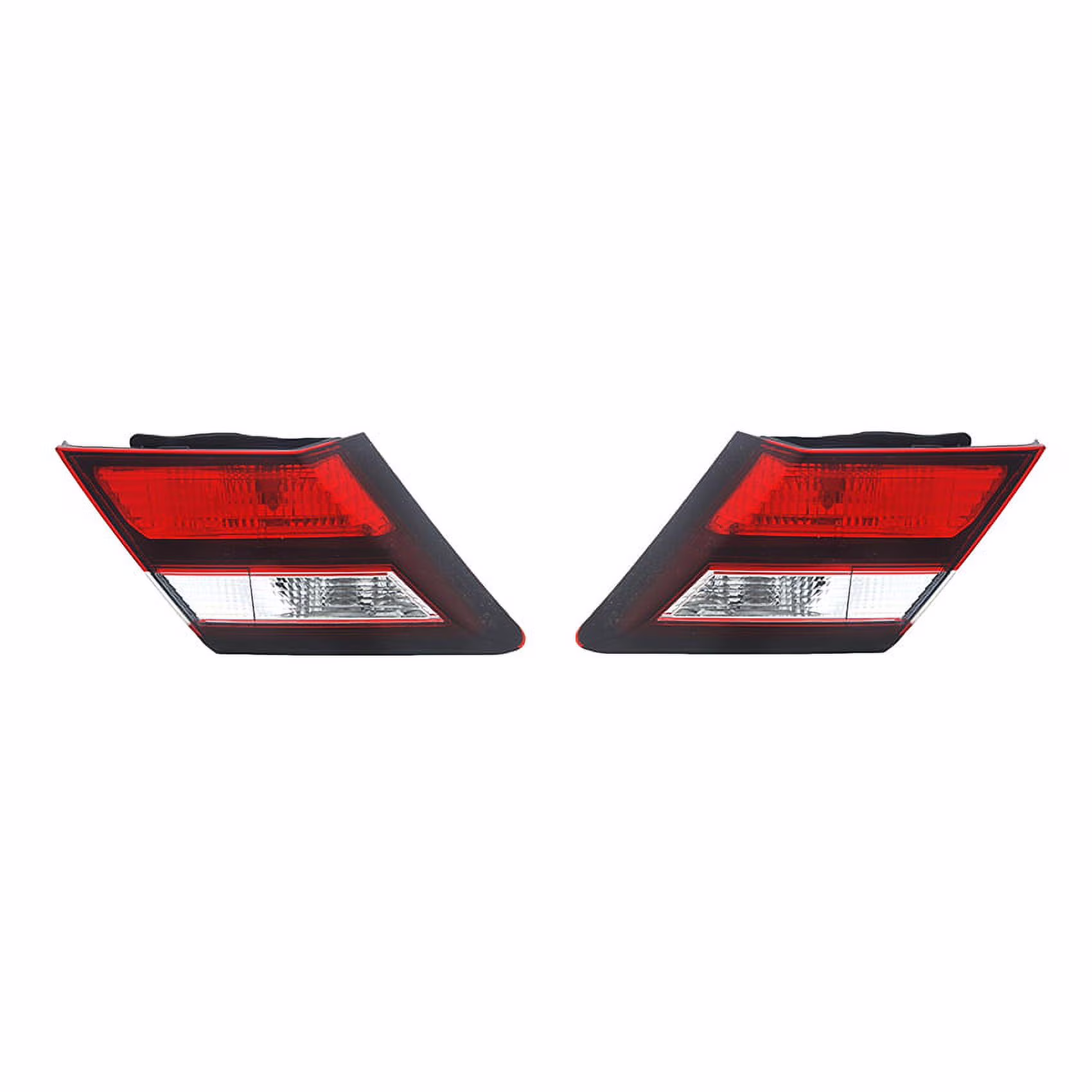 New Pair Inner Tail Lights Fits Honda Civic Lx Se Si Touring 2013-2015 Ho2802105