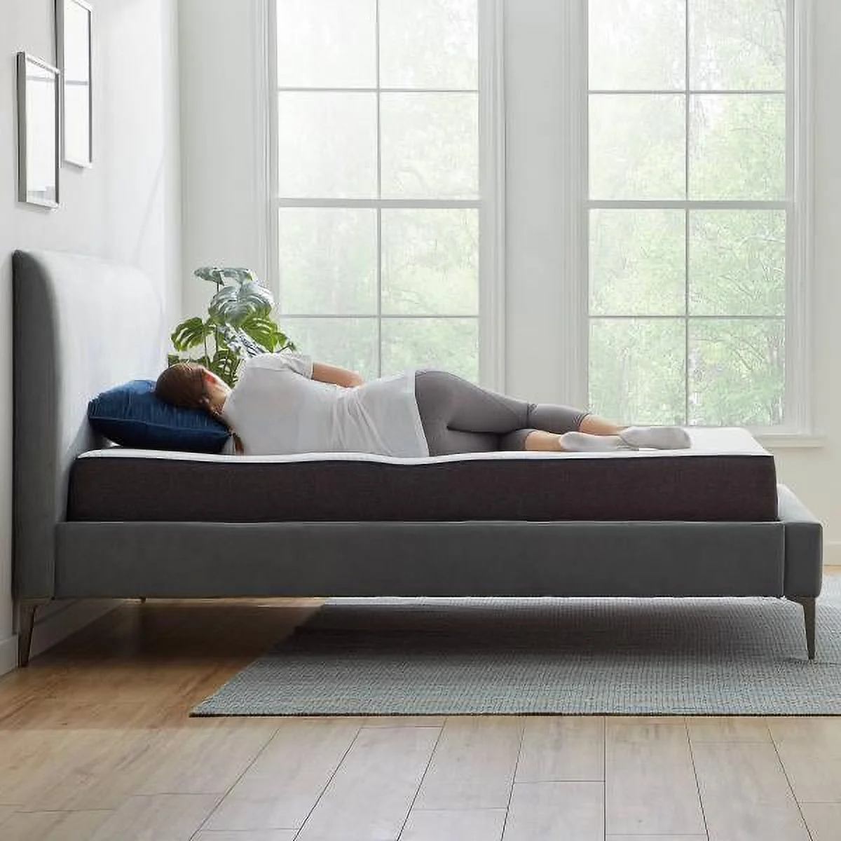 Malouf 10-inch Medium-Firm Mattress, Queen