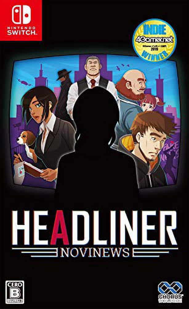 Chorus Worldwide Headliner NoviNews for NINTENDO SWITCH REGION FREE JAPANESE VERSION