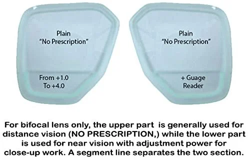 Promate Scope Prescription Scuba Diving Snorkeling Mask with Progressive Gauge Reader, tPurple, BI+3.0