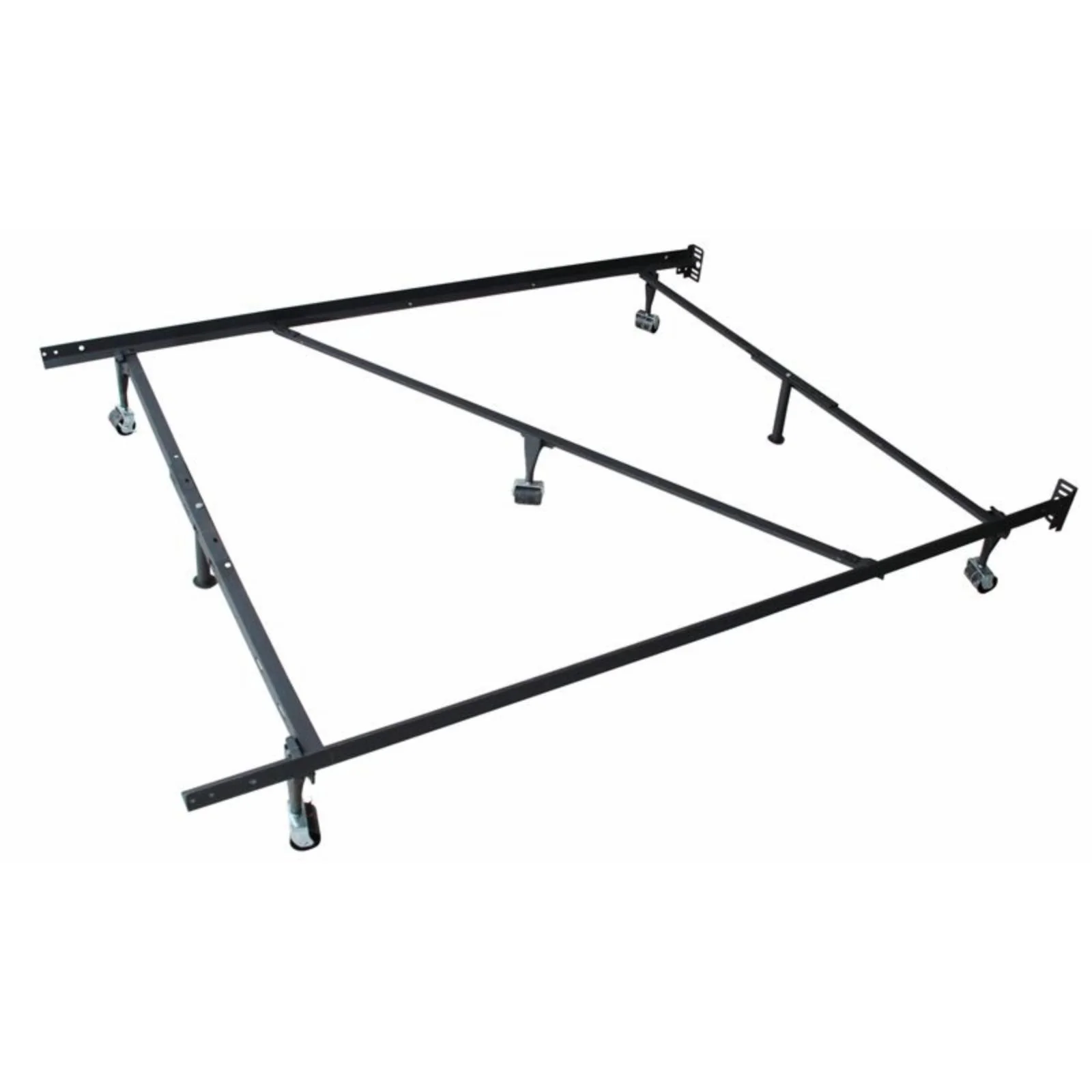 K & B Inroom Commercial Grade Iron Adjustable Bed Frame