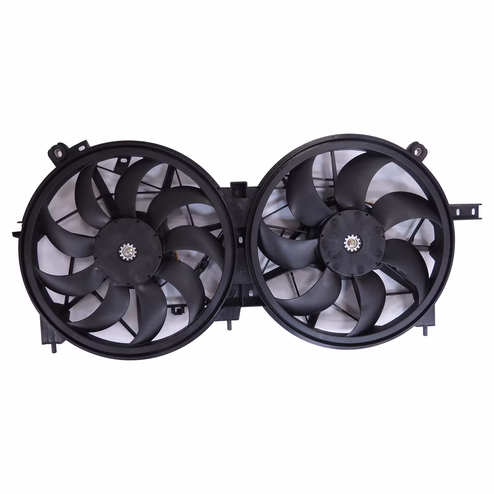 TYC 624300 Dual Radiator And Condenser Fan Assembly