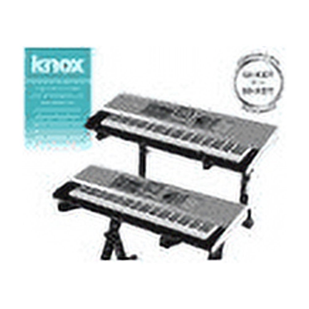 Knox Gear Z-Style Two Tier Electronic Keyboard Piano Stand (Version 2)