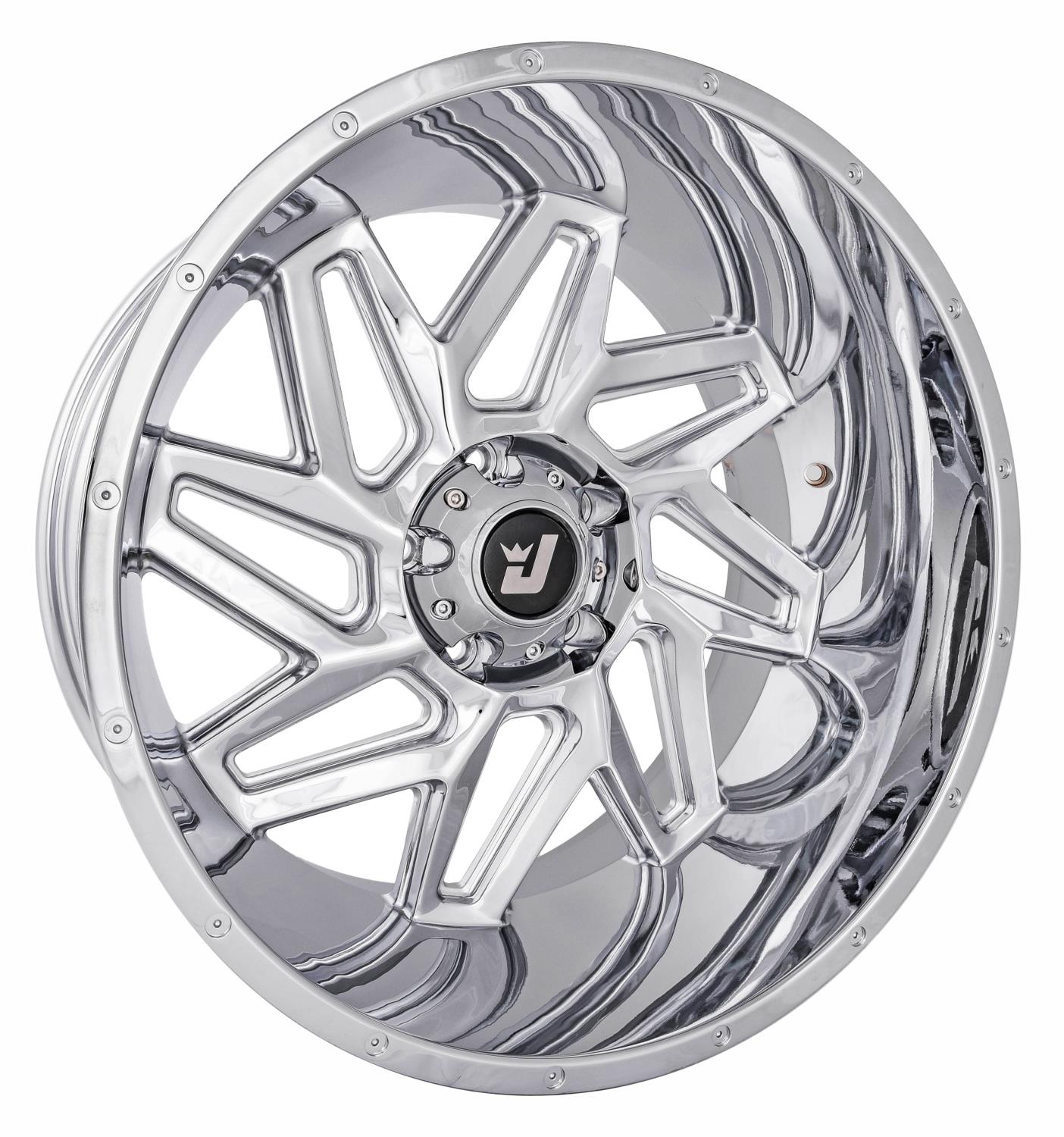 JEGS 681721 Catalyst Wheel Size: 22 x 12 Bolt Pattern: 5 x 5.50 Back Spacing: 4.