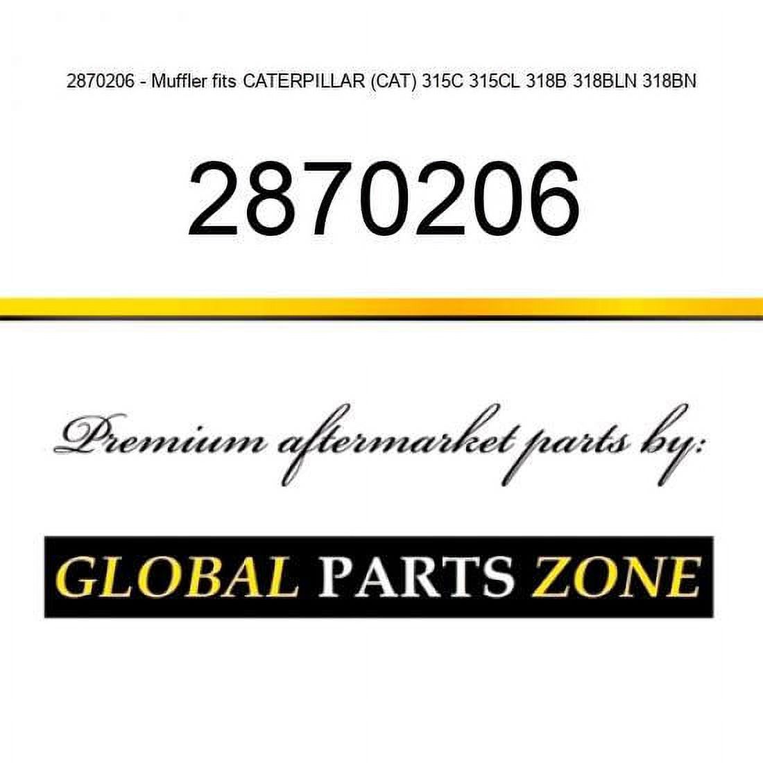 2870206 - Muffler fits CATERPILLAR (CAT) 315C 315CL 318B 318BLN 318BN