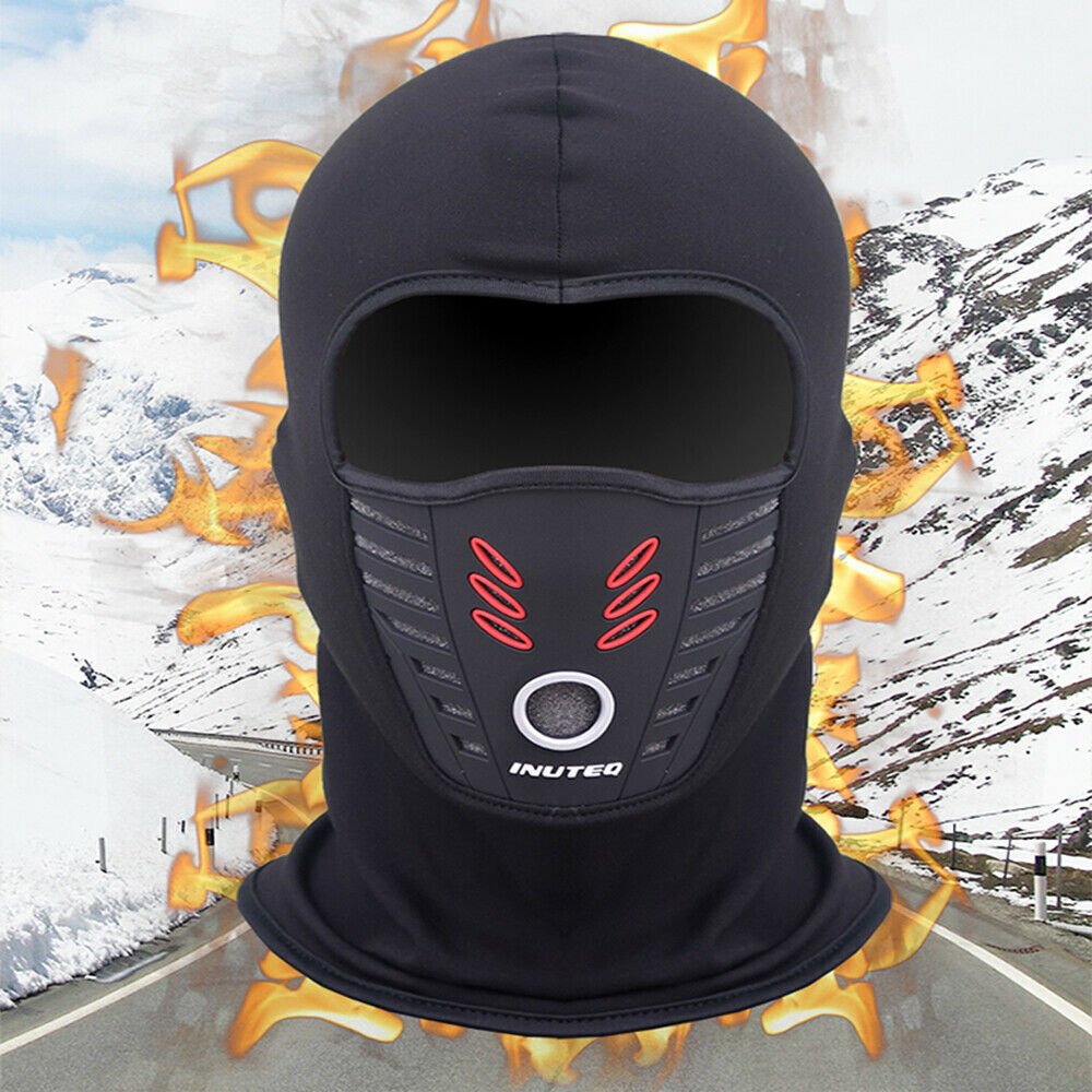 Tactical Balaclava Full Face Mask Headgear Caps Ski Hood Hunting Black For Men