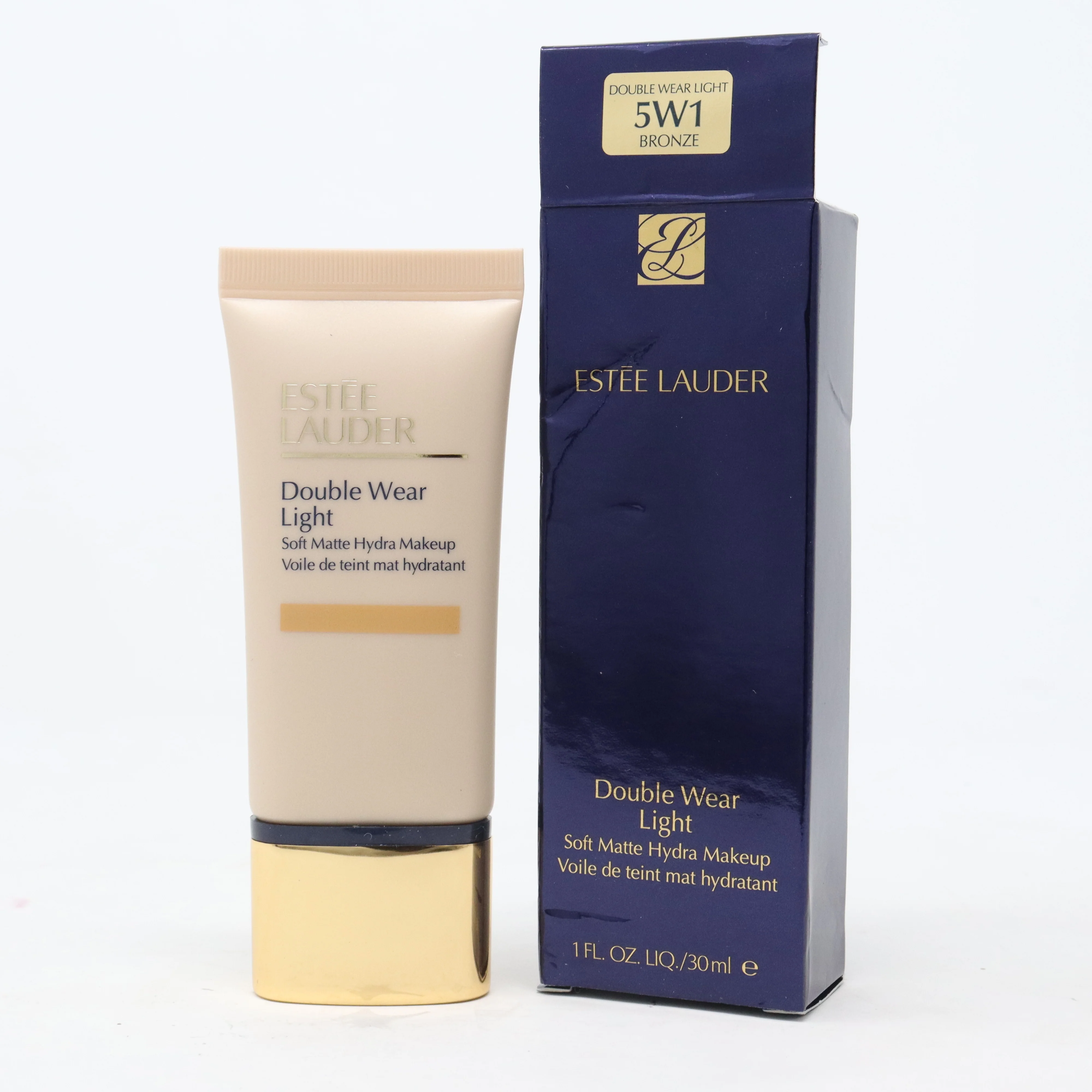ESTEE LAUDER/DOUBLE WEAR LIGHT SOFT MATTE HYDRA MAKEUP 5W1 BRONZE 1.0 OZ
