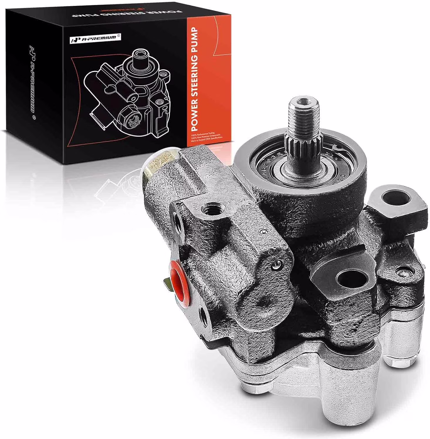 A-Premium Power Steering Pump Replacement for Toyota Corolla Chevrolet Prizm 1998-2000 I4 1.8L