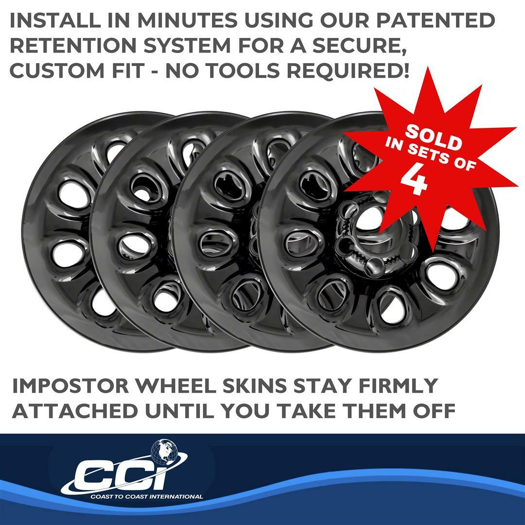 Coast To Coast IWCIMP64GBLK 8 Hole Gloss Painted 17