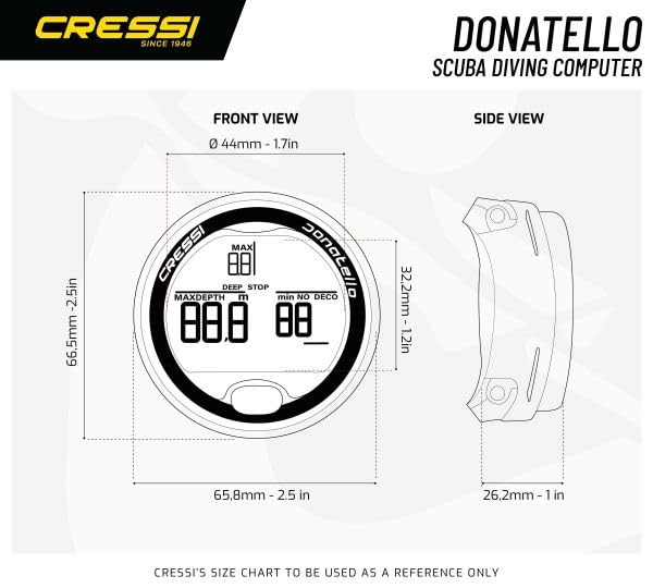 Cressi Donatello (Black/Black)