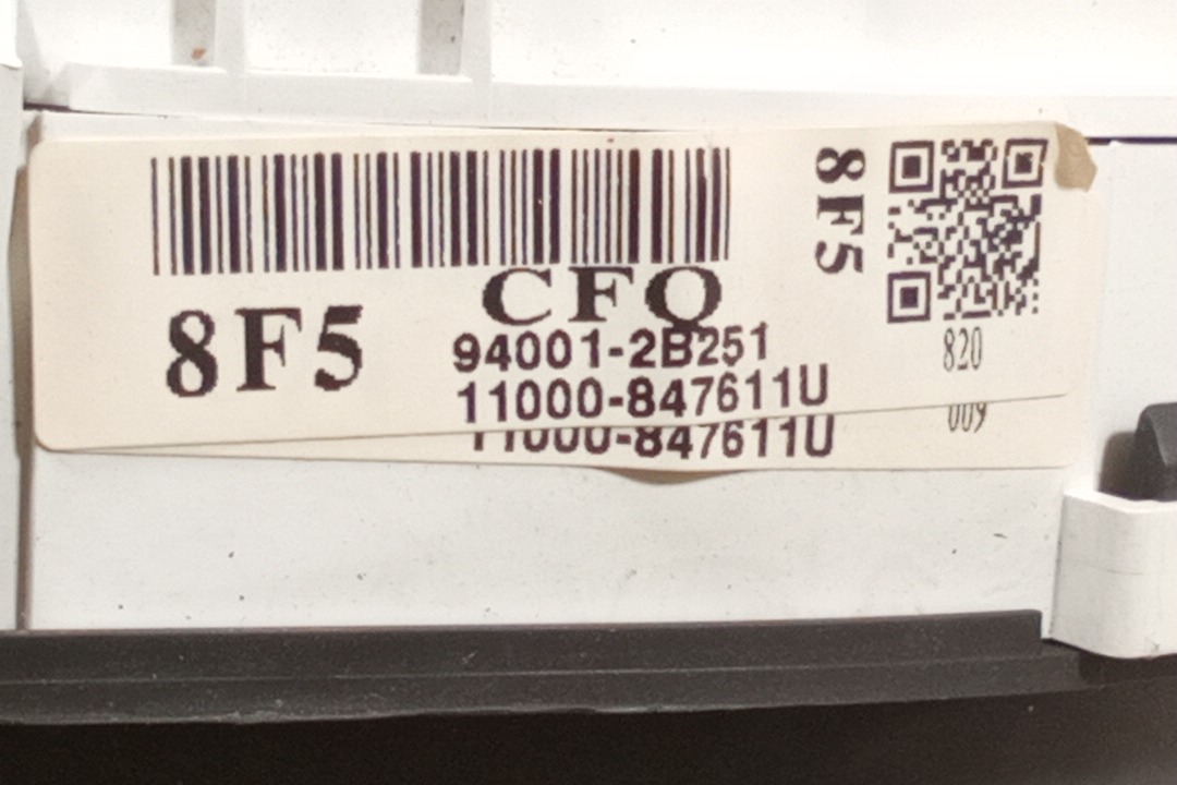 Pre-Owned 2007-2008 Hyundai Santa Fe MPH Speedometer Head Cluster 108K OEM (Good)