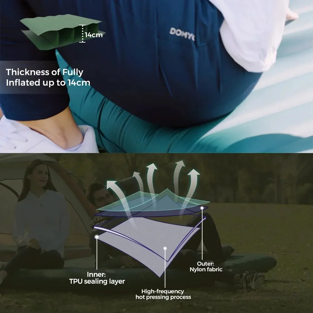 Aerogogo Self Inflating Air  Mattress GM2: One-button Inflatabe Mattress (Double)